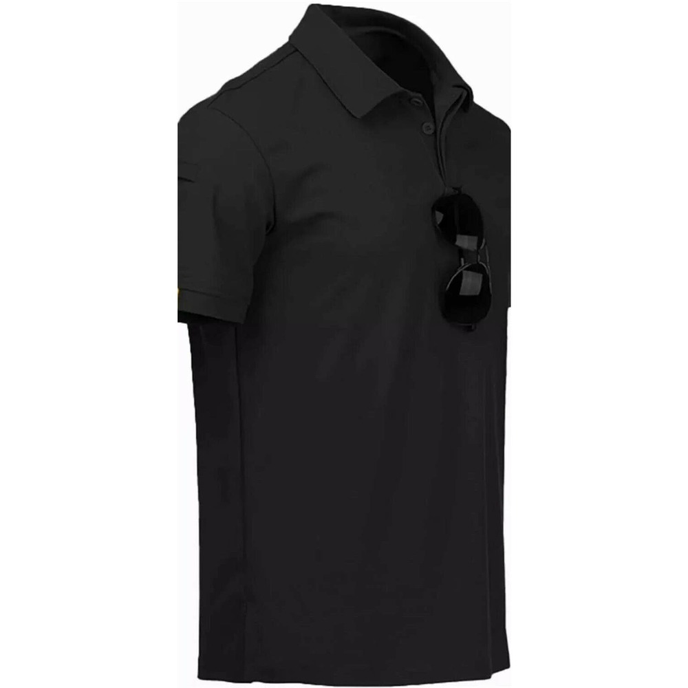 ZITY Mens Polo Shirt Cool Quick-Dry Sweat-Wicking Color Block Short Sleeve Sport